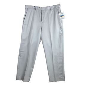 Croft & Barrow NWT Dress Pants Men’s 36x29 Gray Classic Fit Perma Press Sorbtek